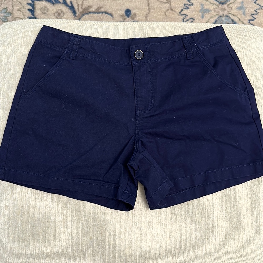 Gymboree Navy shorts sz 14 girls  NWOT